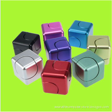 2017 Hot Sale Hand Spinner Toys , Fingertip Gyro Mini Square Cube Finger Fidget Spinner